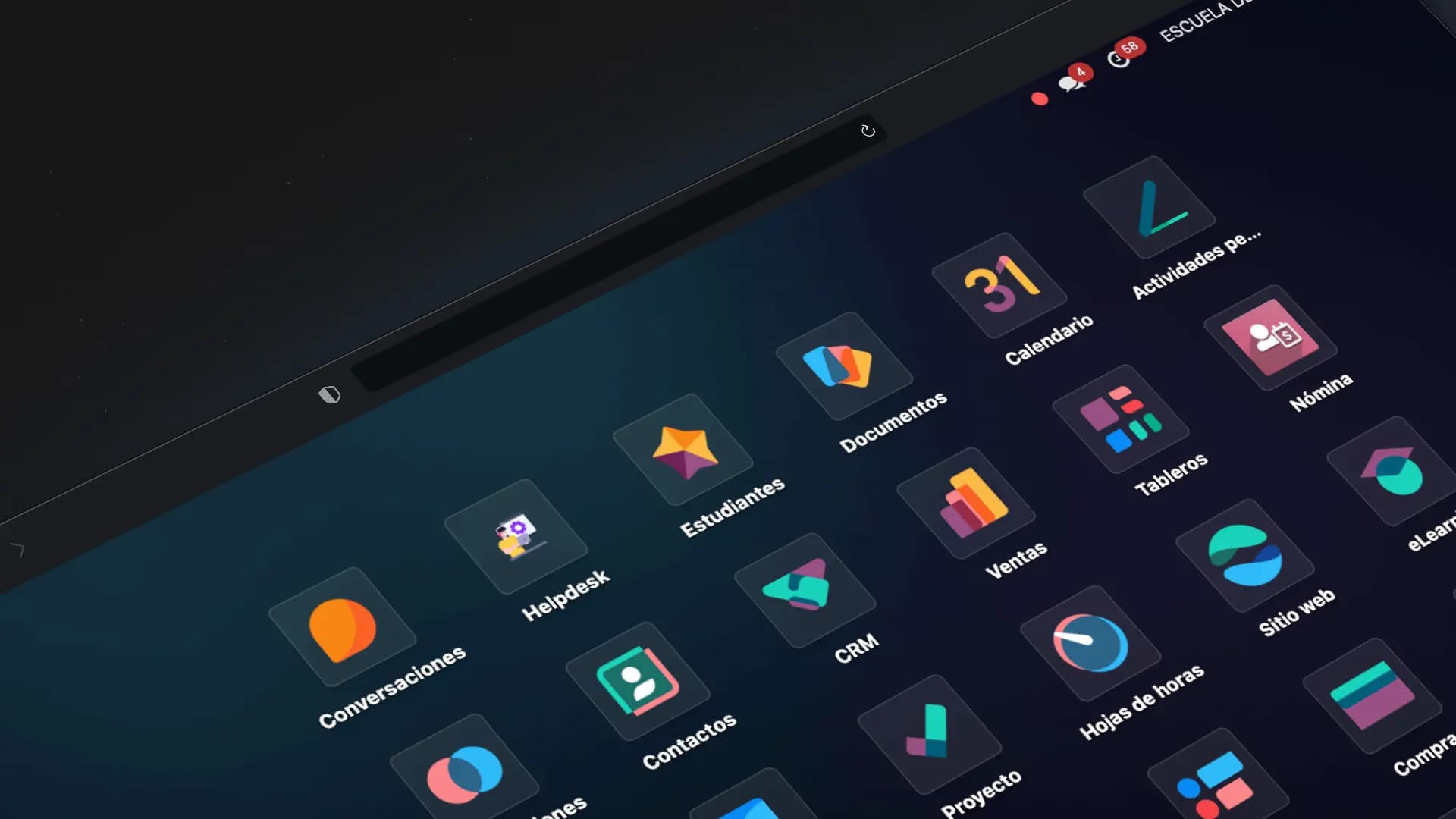 Odoo v17 Escuela de Derecho LP